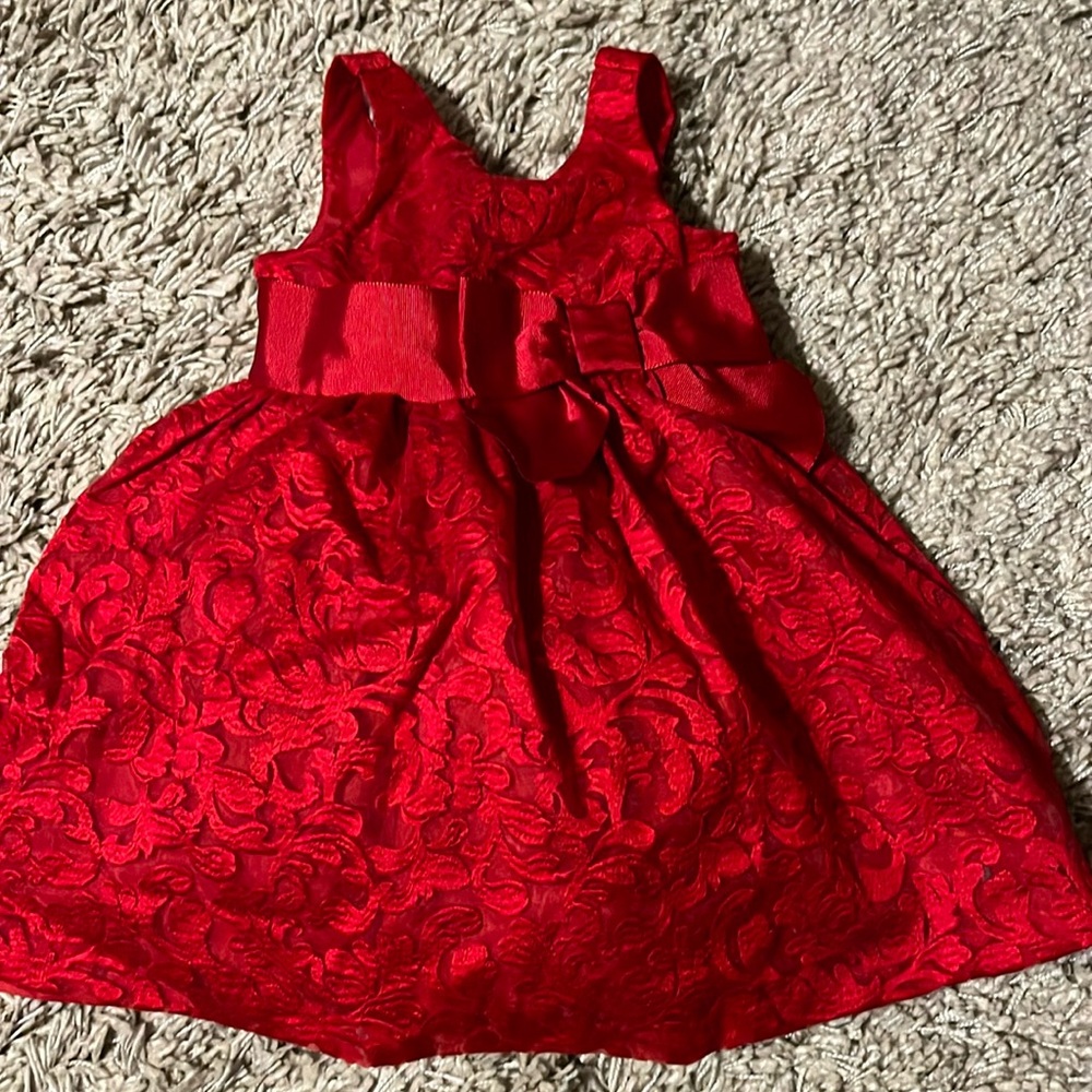 Janie and Jack red holiday dress